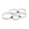 5pcs Circle Steel Cookie Cake Cutter Biscuit Diy Baking L6C0 Pastry J1I7