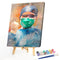 Frameless Oil Paint By Numbers Angel Nurse DIY Canvas Picture Craft Kit