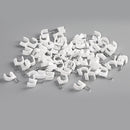 100pcs Self-Locking Plastic Nylon Wire Cable Zip Ties Green Cable Fasten Loop