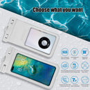 Waterproof Swimming Underwater Mobile Phone Protective Pouch Bag (White) Newly