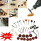 40pcs/set Mini Electric Drill Grinder Rotary Tool Grinding L0A6 F5X3 Polis W4I7