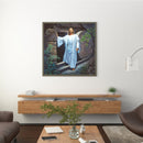 Oil Paint By Numbers Picture DIY Painting Jesus God Acrylic Paint Art Decor