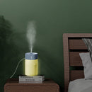 260ml Air Humidifier Ultrasonic Small Aroma Essential Oil Diffuser (Grey)