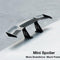 Black Auto Supply Mini Spoiler Rear Trunk Wing Carbon Fiber Car Tail Decoration
