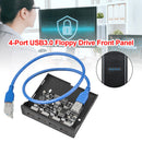 DIY 5Gbps PCI-E 1X to USB 3.0 PC Front Panel 4 Ports USB PCIe HUB Adapter Newly