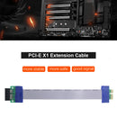 15cm PCIe 1X to 1X Extension Flexible Cable PCIE PCI Express Riser Card Extender