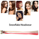 Cute Christmas Tree Gift Snowflake Wig Headband Headdress Hairpin Clip Headwear