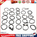 24pcs/set Korean Rubber Band Ponytail Holder Elastic Hair Rope (Style 2)