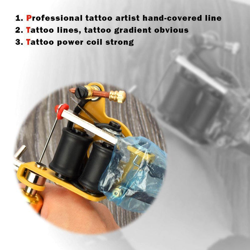 Professional Copper Tattoo Wrap Coil Tattoo Machine Parts for Liner Shader