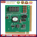 4-Digit PC Analyzer Diagnostic Post Card Motherboard Tester for ISA Main Bo