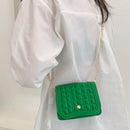 Women Simple Fashion PU Leather Handbag Female Chain Autumn Travel Handbags