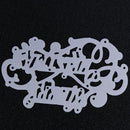 Letter Punch Stencils Alphabet Metal Shape Print Stencil for DIY Scrapbook