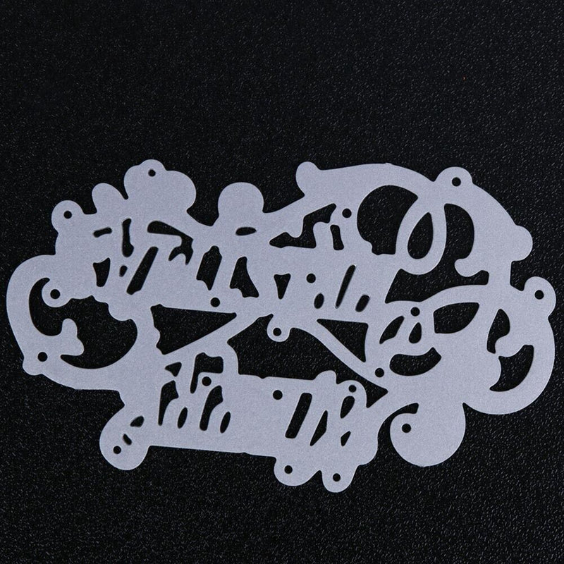 Letter Punch Stencils Alphabet Metal Shape Print Stencil for DIY Scrapbook