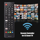 Smart TV Remote Controller Replacement for LG TV AKB75675313 Wireless Switch
