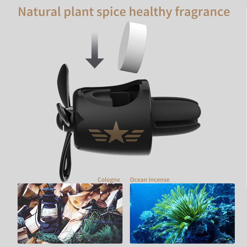 Silicone Car Air Freshener - Cartoon Bear Pilot Modeling Aromatherapy (A)