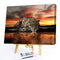 Leopard Oil Paint By Numbers DIY Picture Hand Painted Wall Art Craft Home D