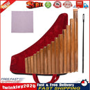 15 Pipes Pan Flute G Key Chinese Traditional Bamboo Musical Instruments Newly