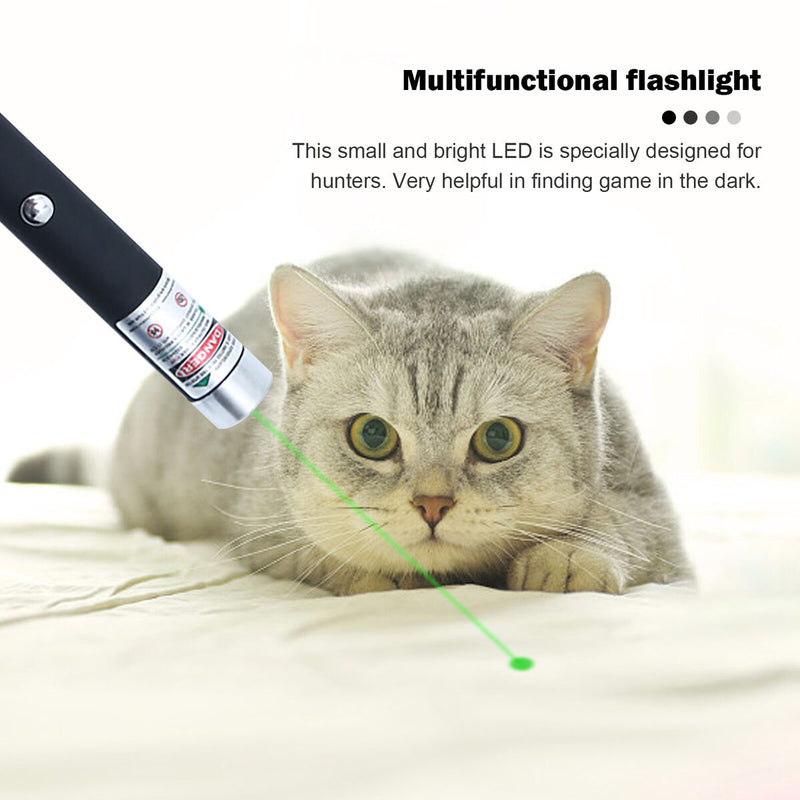 Cats Dogs Pet Interactive Toys Diamond Testing Pointer Pen Hiking Flashlight