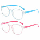 Online Classes Ultra Light Frame Anti-blue Light Round Eyeglasses Kids Glasses