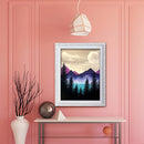 5D DIY Full Drill Diamond Painting Mountain River Cross Stitch Embroidery Craft