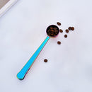 Multifunction Kitchen Measuring Spoon Seal Clip Coffee Spoon (Multicolor) Newly