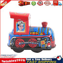 Retro Classic Nostalgia Tin Steam Train Clockwork Wind Up Toys Kids Gifts Newly