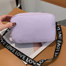 Fashion Women Nylon Solid Color Shopping Bag Lady Small Zipper Travel Handbags