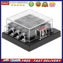 32V 8 Way Circuit Car Boat Insert Automotive ATC ATO Fuse Box Block Holder-