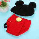 Baby Crochet Photo Props Infant Baby Animal Hats Beanie Knitted Death
