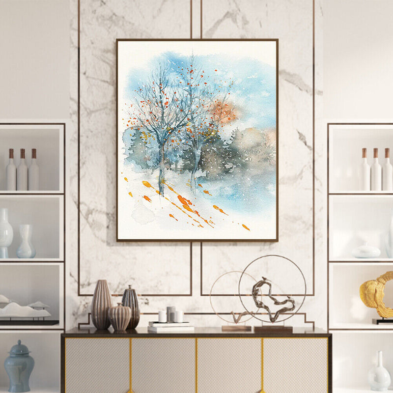 Ink Woods Oil Paint By Numbers Kit DIY Acrylic Painting Wall Art Picture Cr