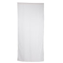 Solid Color Window Curtain Flower Pattern Sheer Voile Tulle Valance White