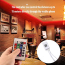 1 to 2 LED Controler Box 24 Keys IR Remote Controller for RGB Lights Strip