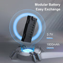 4k HD Dual Camera Rc Drone Obstacle Avoidance Follow Me Foldable with Led Lights