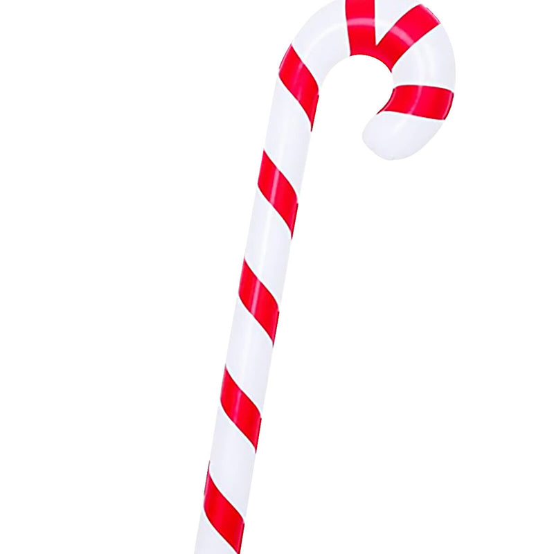 Inflatable Candy Canes PVC Candy Canes Balloons Costume Prop (90cm Stripe) Newly