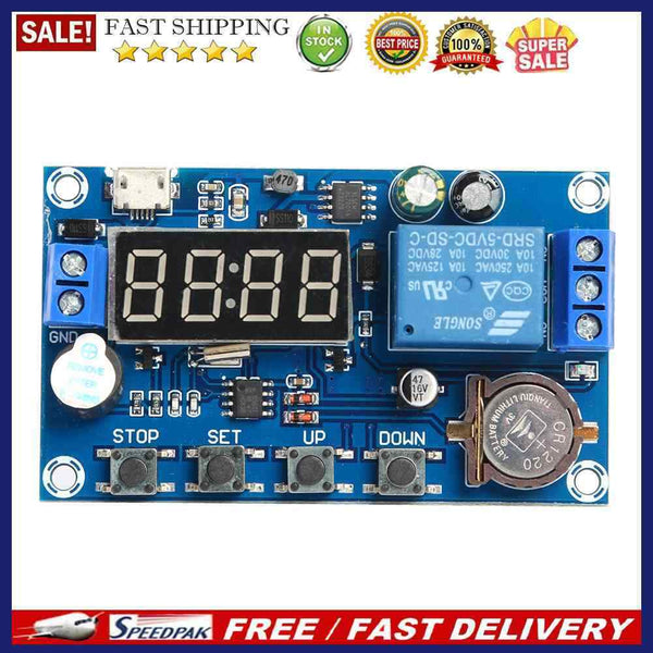 Clock Control Synchronization Timer Delay Module Multiple Mode Real Time Rela