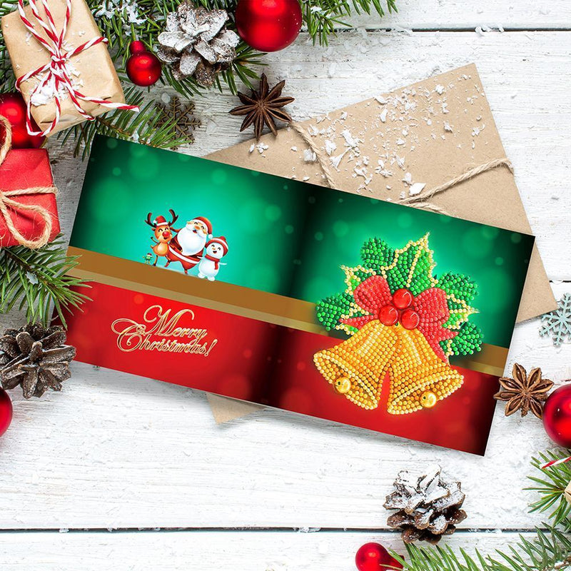 8pcs DIY Special Shaped Diamond Painting Santa Claus Snowman Elk Christmas