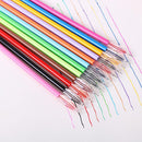 12pcs/Set Cute Diamond Head Refills Roller Ball Gel Pen Refill(12 Colors)