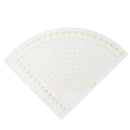 Fan Shape Foot Seam Ruler Quilting Patchwork Scrapbook DIY Sewing Tools