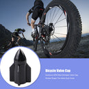 Aluminum MTB Bike Schrader Valve Cap Rocket Shape Tire Valve Dust Cover Newly