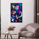 5D Diamond Painting Butterfly Full Round Drill Rhinestone DIY Home Decorati