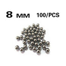 100x 8mm Steel Ball For Hunting Slingshot Bearing Outdoor Hoodle Set Amm hot.