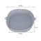 #A Air Fryer Basket Reusable Air Fryer Mats Heat Resistant Kitchen Baking Grill
