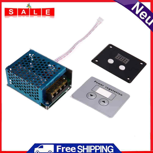 AC 220V 4KW SCR Super Power Controller Dimming Dimmer Speed Controller Thermostat ele