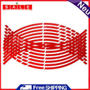 18 Inch Reflective Car Motorcycle Wheel Rim Stripe Stickers Universal 16 Pack