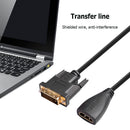 30cm DVI-D to HDMI-compatible for Computer DVI-D Male to HDMI-compatible Female