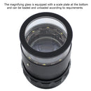 10x Stand Measuring Magnifier with Magnifier and LED Light Loupe