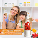 Portable Blender Bottles - 300ml Fresh Fruit Juicer Cup for Sports (G0312)