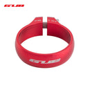 GUB G-500 34.9mm Seat Tube Clip Mountain Road Bike Seat Post Clamps (Red)
