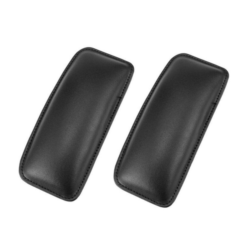 2*Universal Car Knee Leg Elbow Cushion Pad Car Armrest Pads Leather Knee Cushion