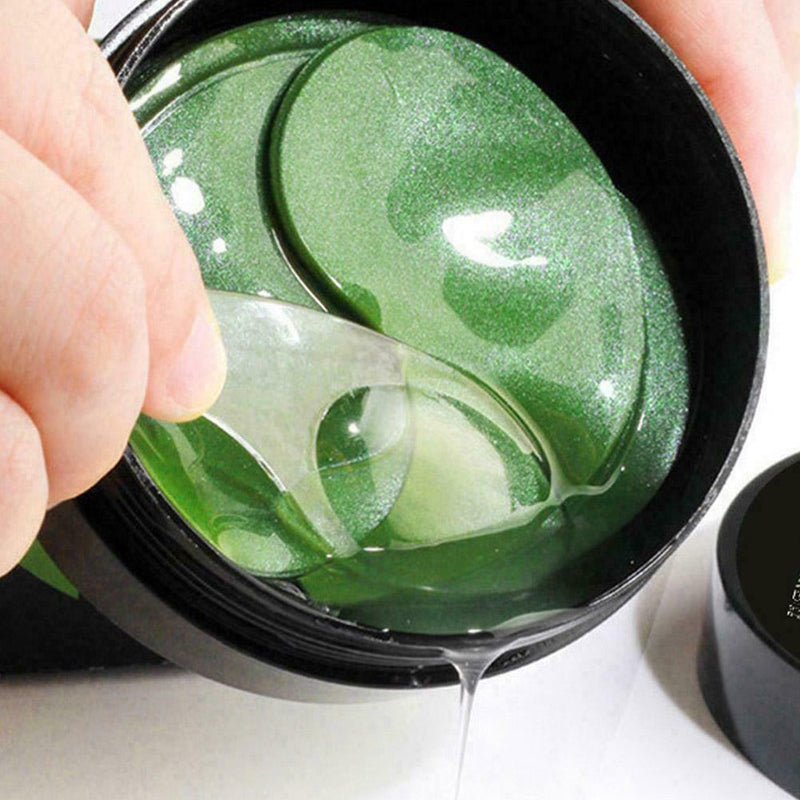 60 stickers Green Under Eye Gel Pad Face Anti Eye Care Care 2021 Beauty O3U9
